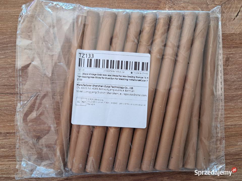 20 pałeczek woskulaku do pieczęci
