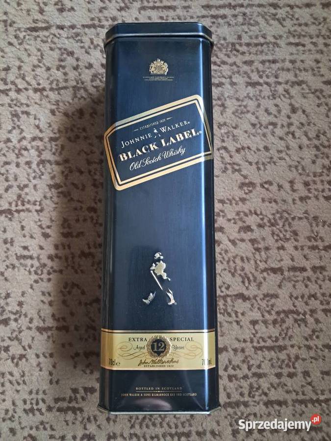 Puszka metalowa Johnnie Walker pomorskie Gdańsk