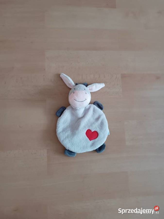 Przytulanka niemowlęca z głową osiołka Babywelt Pozostałe Szczecin