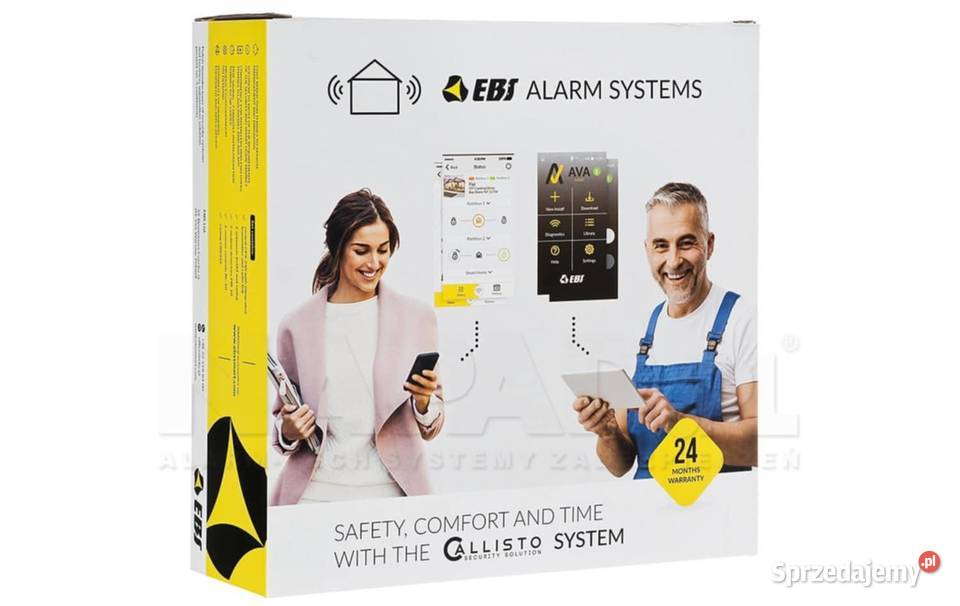 System alarmowy EBS CALLISTO324GLTE kompletna Kępno