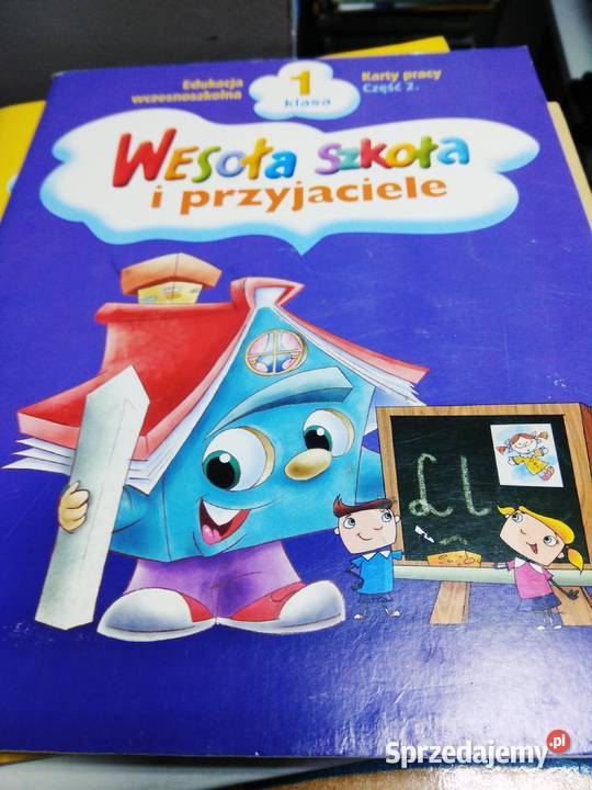 Wesoła szkoła 1 karty pracy 2 antykwariat Warszawa