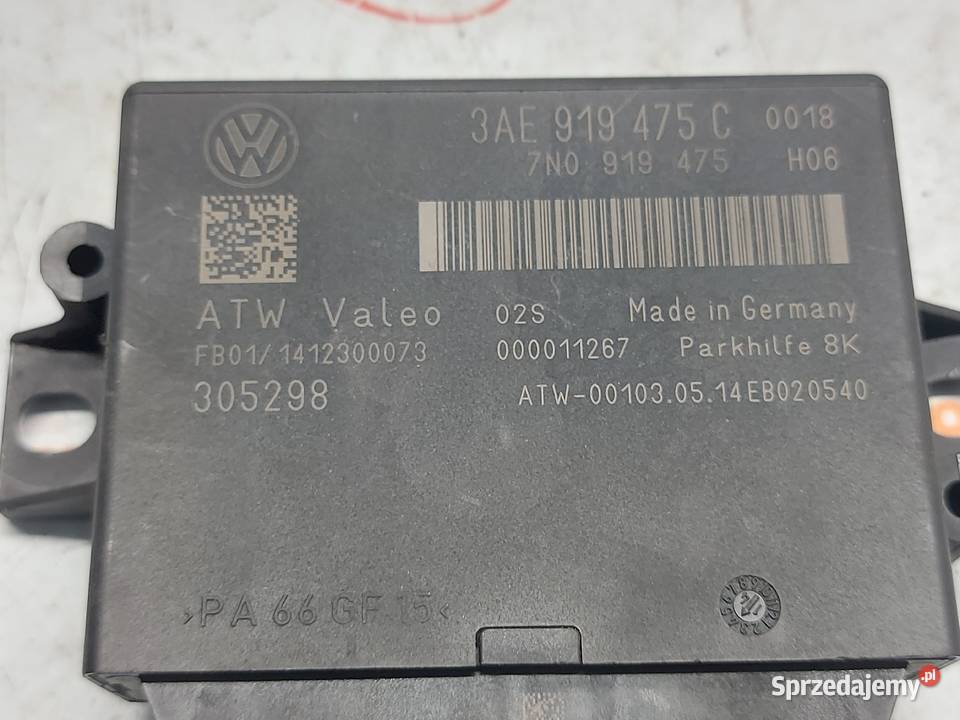 VW PASSAT CC LIFT 15r moduł parkowania PDC Motoryzacja świętokrzyskie Kielce