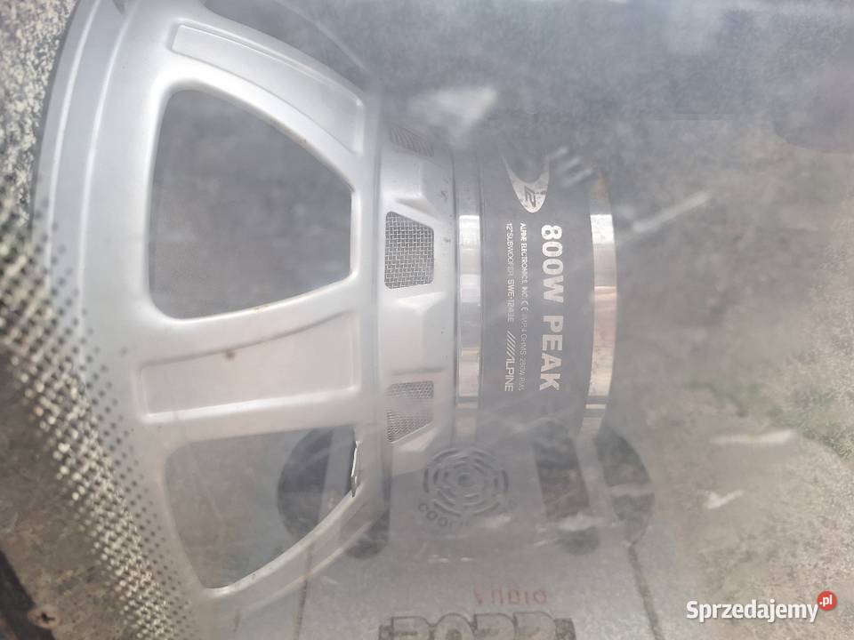 Subwoofer Alpinewzmacniacz Boss Gołdap
