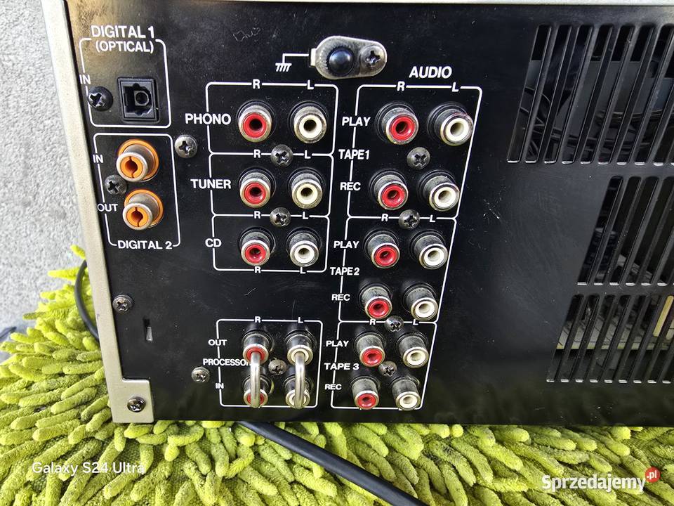 wzmacniacz akai am55 jedyny srebrny stereo z dac śląskie Chełm Śląski
