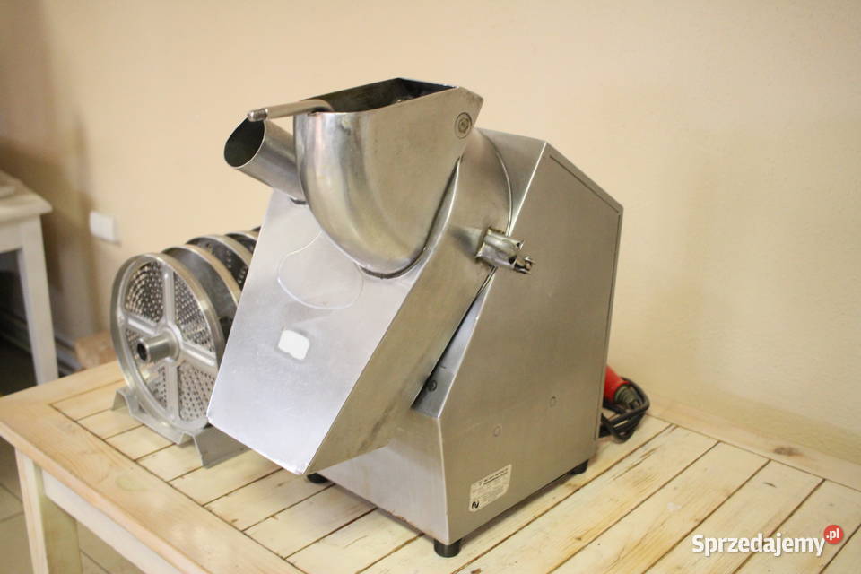Szatkownica elektryczna do warzyw komplet tarcz