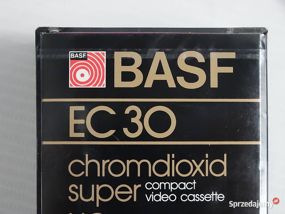 Kaseta VHSC BASF EC 30 Chromdioxid Super HG NOWA Biłgoraj