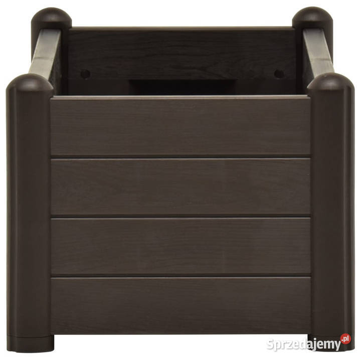 Podwyższona donica PP mokka 100x43x35 WM313976 Donice mazowieckie