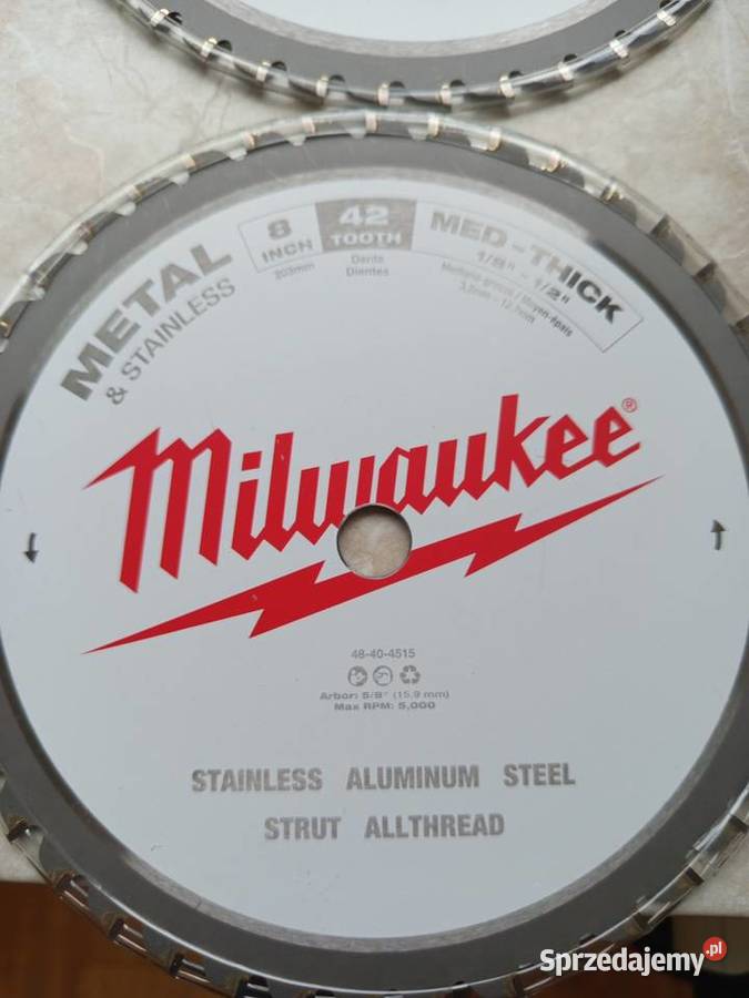 Milwaukee 203x58mm 42 zęby Tarcza Pilarsaka