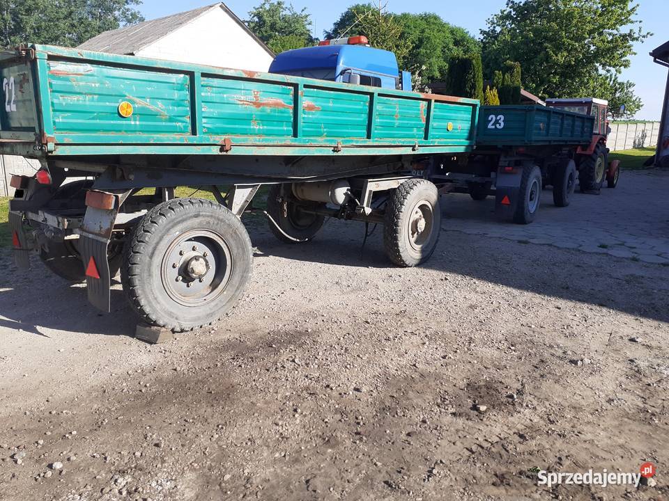 Przyczepa D 55 Autosan 6Ton Wywrotka Bodzentyn
