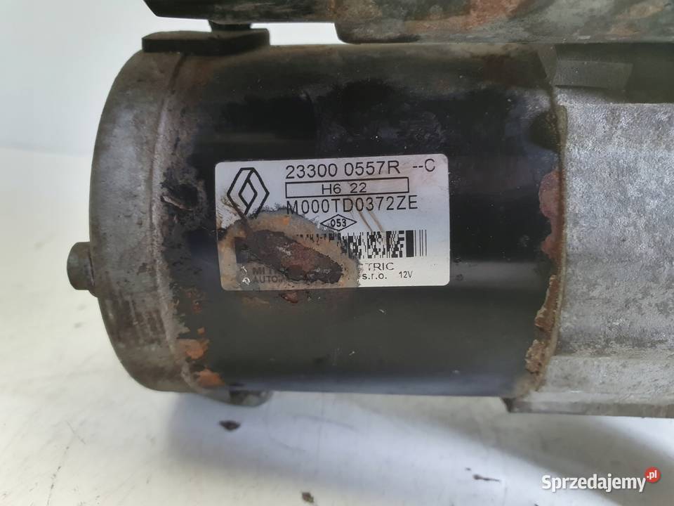ROZRUSZNIK Dacia Duster I 12 TCe ROZRUSZNIK osobowe Układ elektryczny silnika