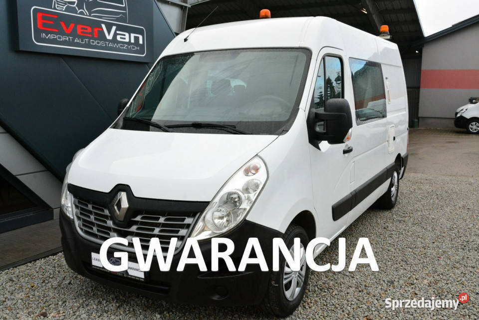 Renault Master średniak 7 osobowy brygadówka 110KM Warszawa