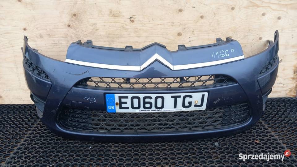 CITROEN C4 PICASSO ZDERZAK PRZÓD HALOGEN KENC Zbierkowo