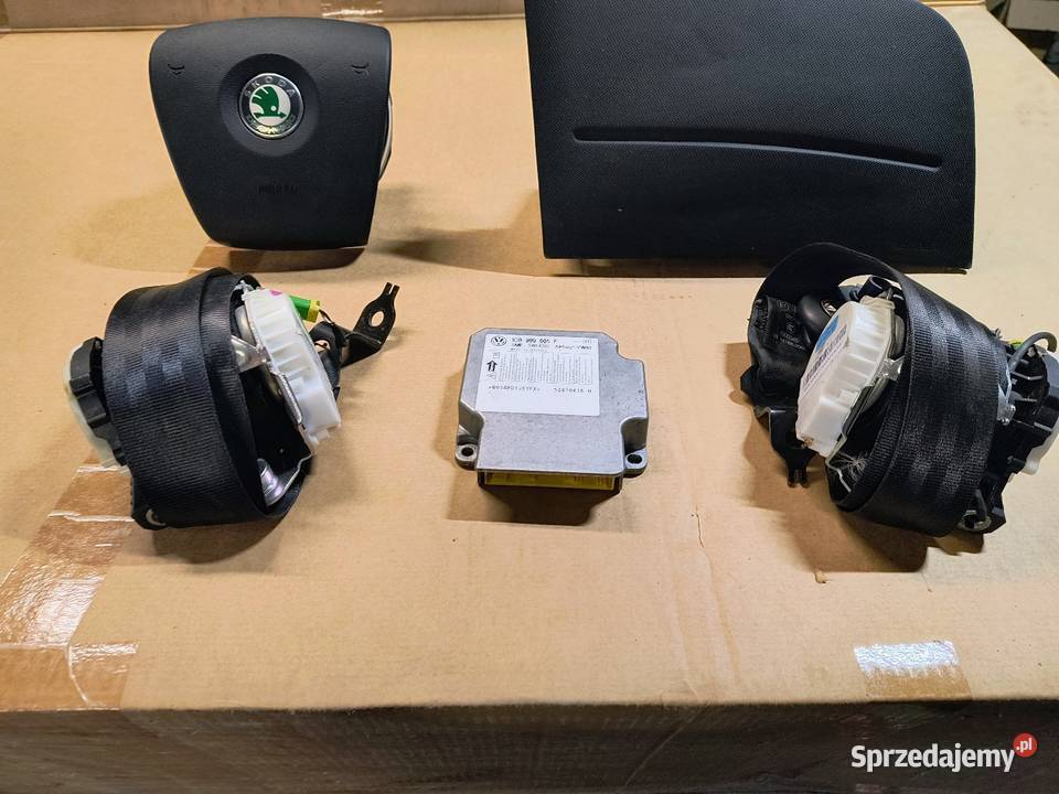 Skoda Fabia II 0710 Airbag Komplet poduszek Pozostałe