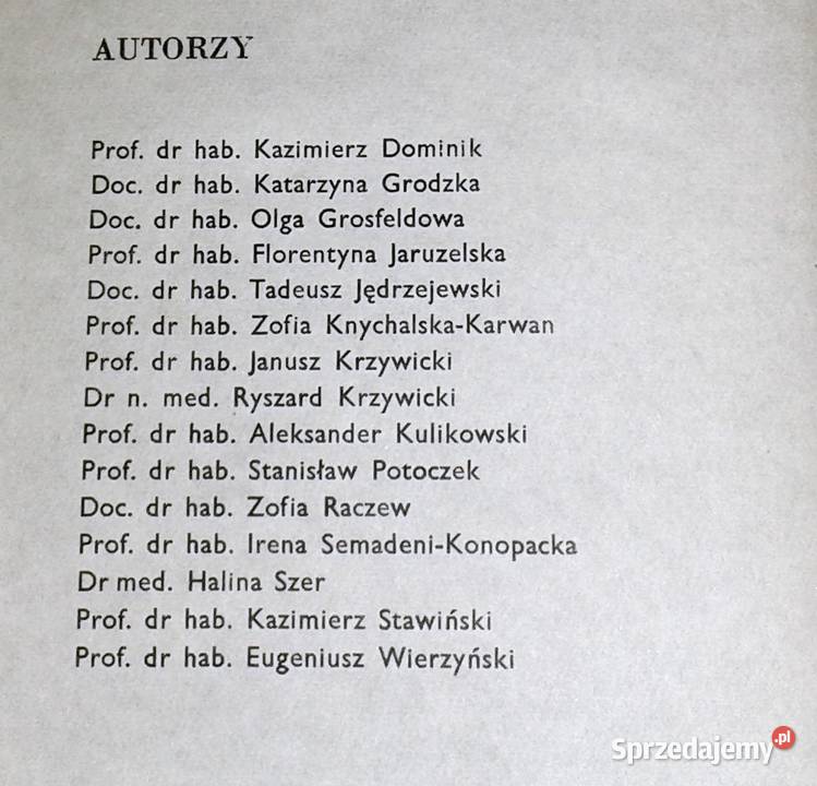 Słownik terminologii stomatologicznej K Dominik lubelskie Chełm