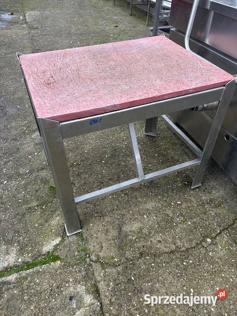 Kloc masarniczy 80x60x70 stolik z blatem dolnośląskie