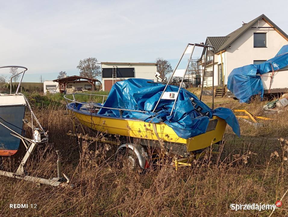 łódź boot Jachcik zaglowy motorowy 55m Żeglarstwo Bydgoszcz sprzedam