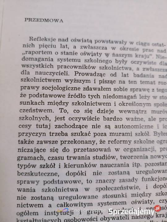 Refleksje oświatą Szczepański książki księgarnia Rok wydania 1973