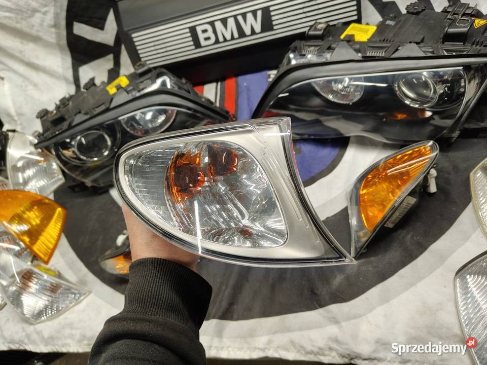 Bmw e46 Lift kierunek prawy biały oryginał Części samochodowe Aleksandrów Łódzki