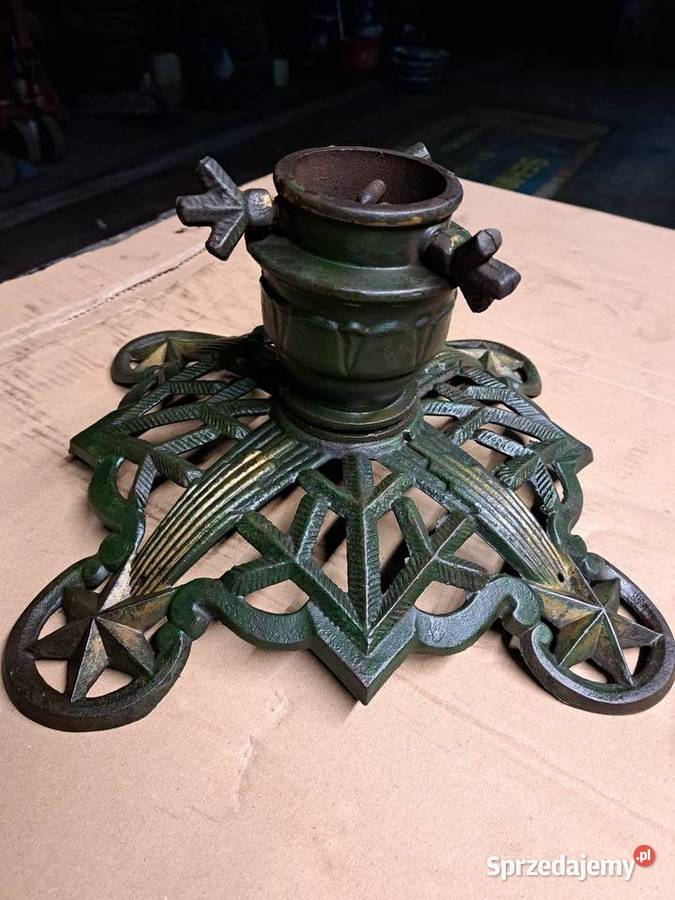 Stojak choinkowy vintage BRILL śląskie Zabrze