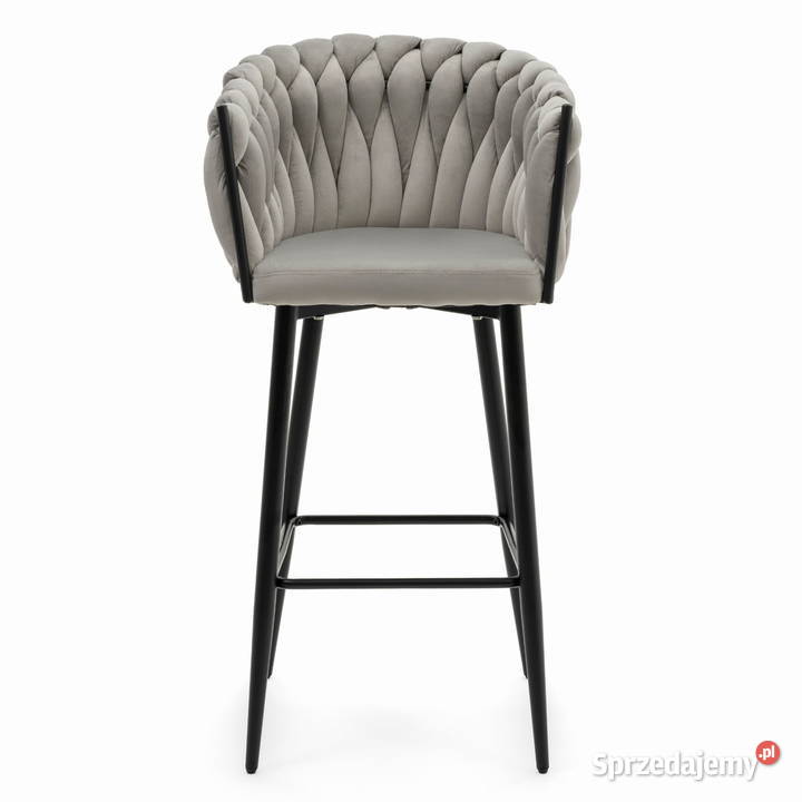 Jasnoszary Hoker Tapicerowany Latina Wysyłka 24H Tarchały Małe sprzedam