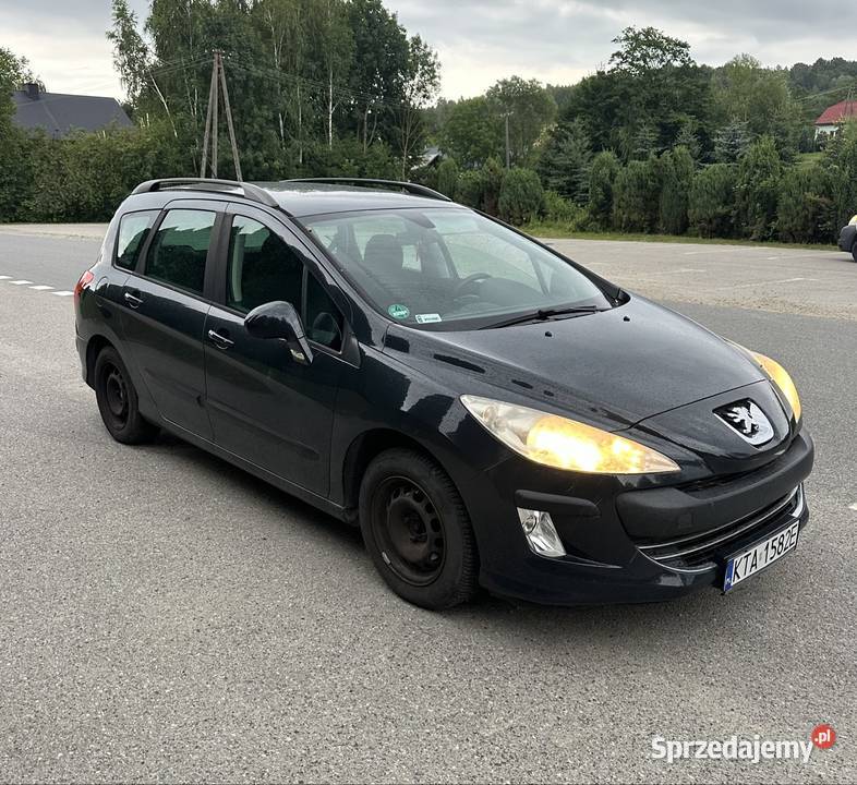 Peugeot 308 16 benzyna 2008r 4/5 Strzegocice sprzedam