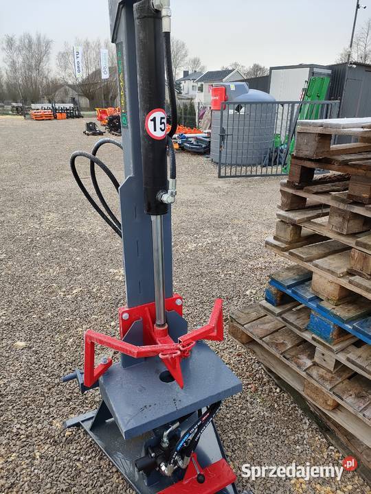 Łuparka Do Drewna Pionowa Hydrauliczna 20t nieuszkodzony Czarnków sprzedam