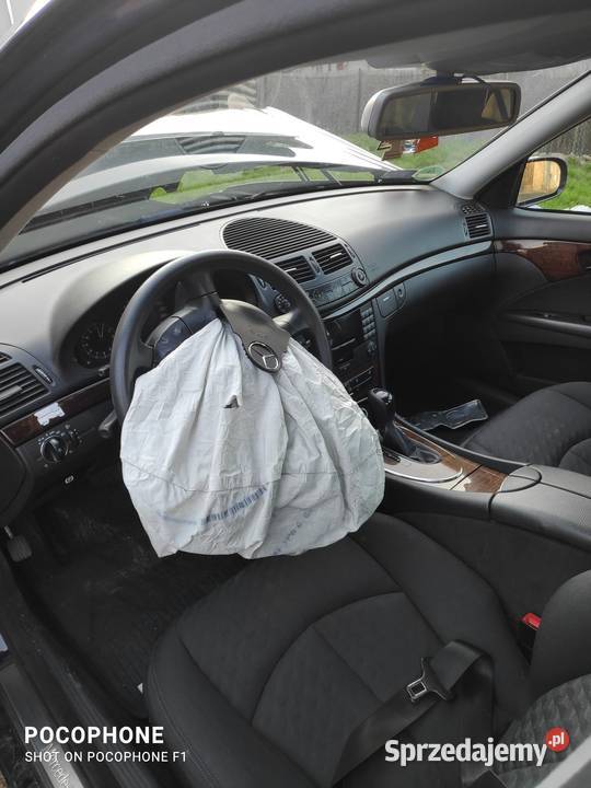Mercedes W211 uszkodzony Wąbrzeźno