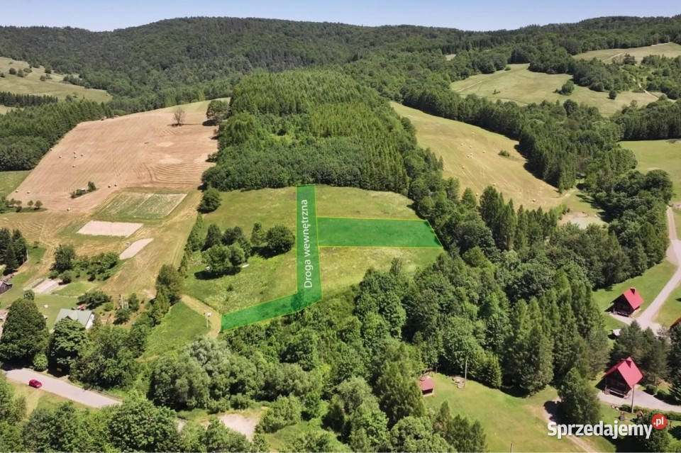 Działka Stężnica 1389m2 99zł/m2