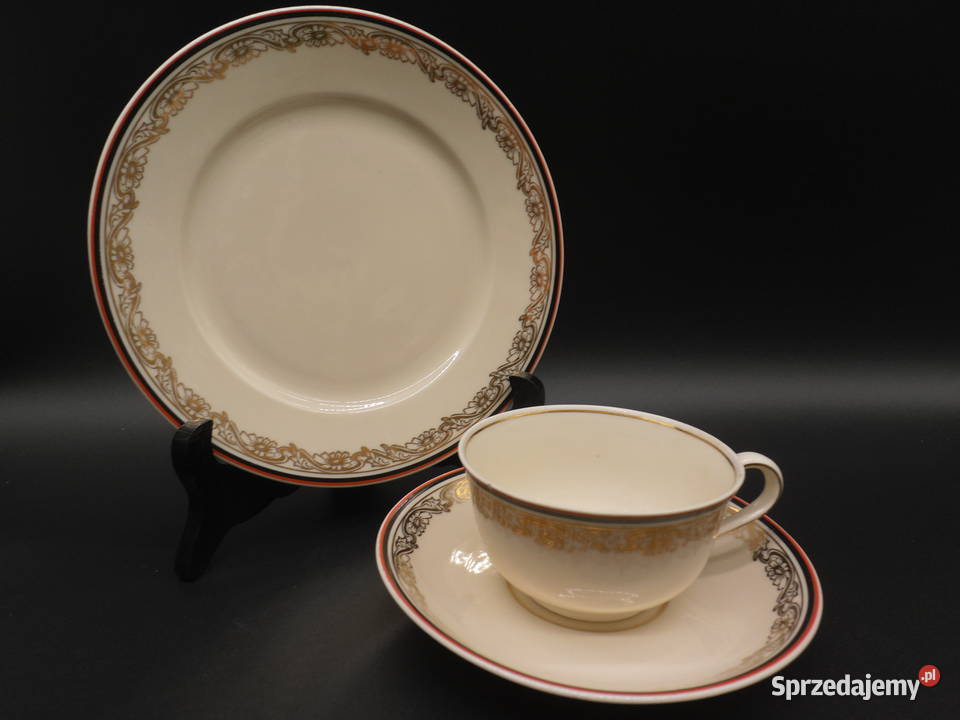 Zestaw śniadaniowy trio z porcelany