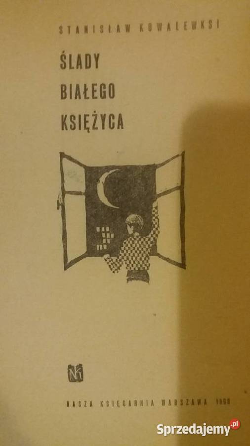 Ślady białego księżyca książki dziecięce Warszawa