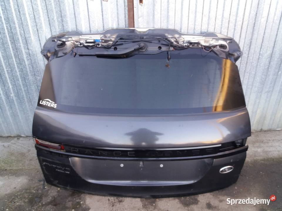 Range Rover Evoque Klapa tylna Jarocin sprzedam
