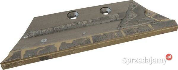 Lemiesz przedpłużka prawy SDG 18B z węglikiem Kamionna