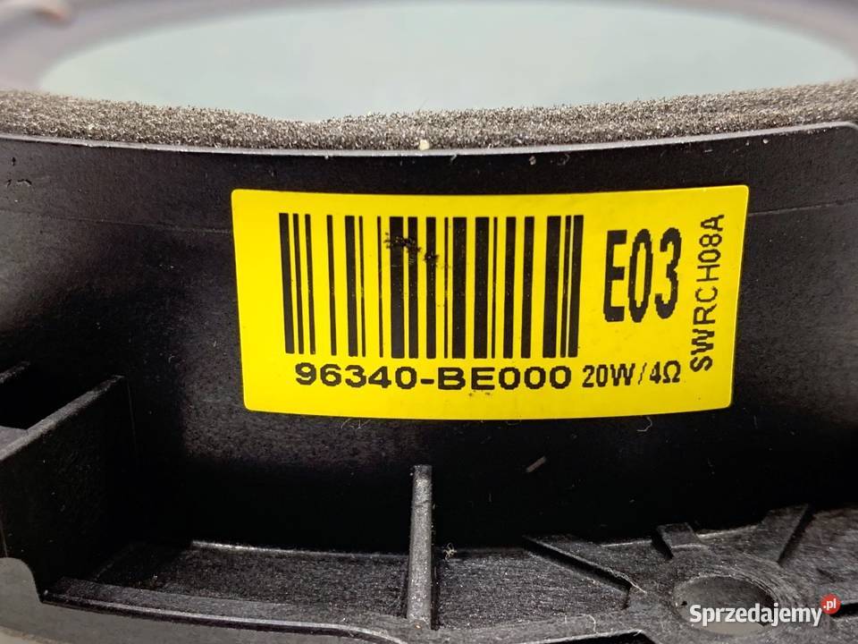 GŁOŚNIK HYUNDAI KONA SX2 96340BE000 SUV AUDIO