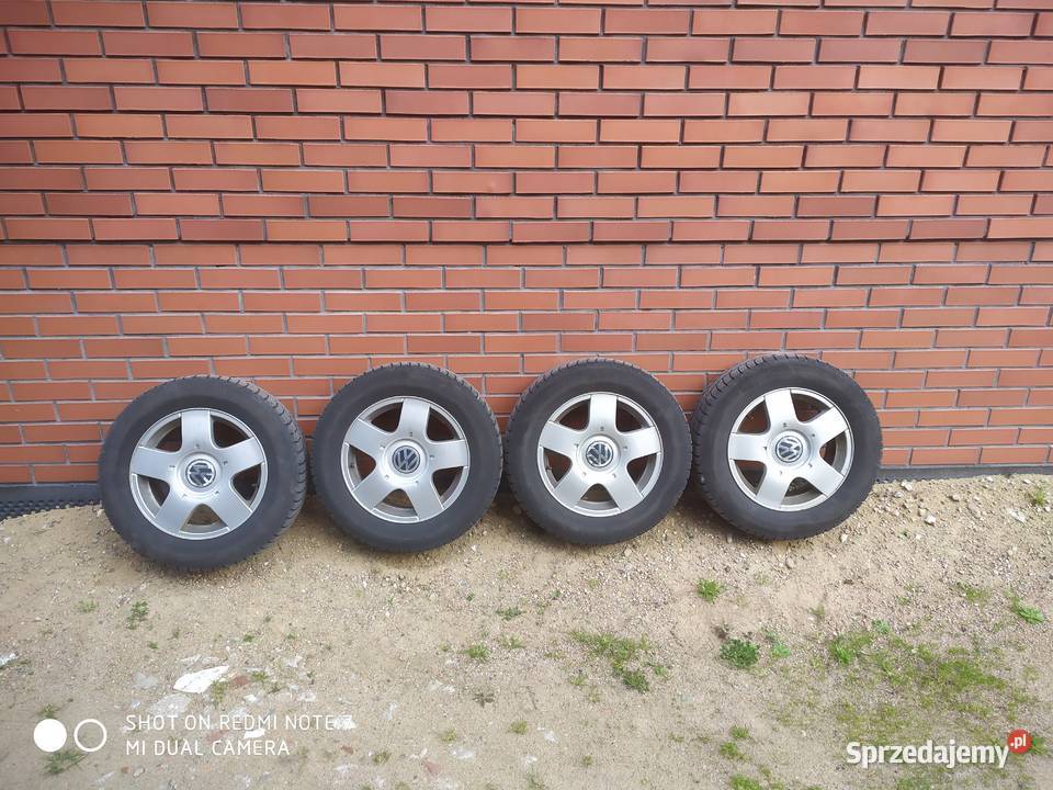 Alufelgi z oponami Goodyear Alpin 19565 R15 VW Warszawa