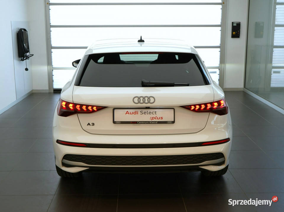 Audi A3 Sportback 35 TFSI 150 TempomatACC Kamera światła do jazdy dziennej Kielce