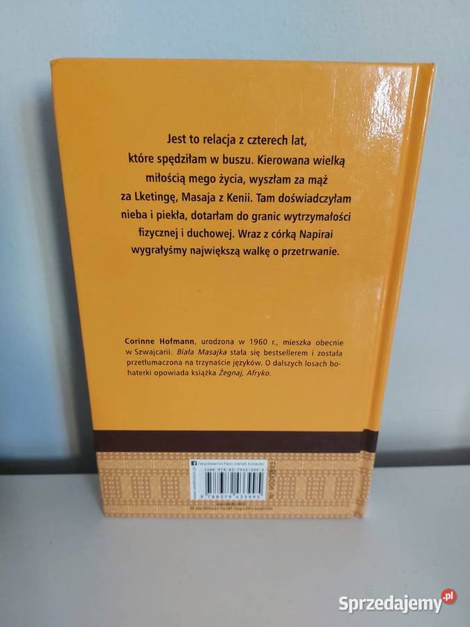 Biała Masajka książka bestseller Corinne Hofmann Proza i poezja wielkopolskie Poznań