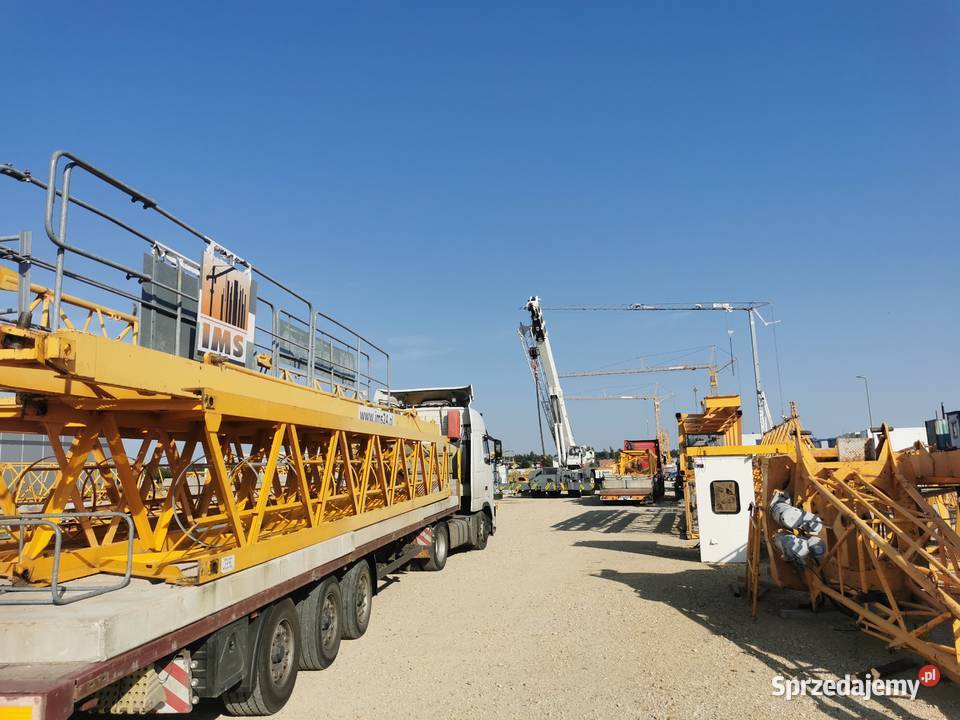 Żuraw wieżowy górno obrotowy Potain MC 85B 2006 pełny VAT Ligota Piękna