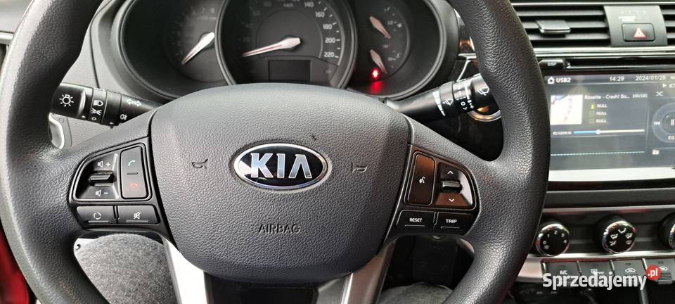 2016 Kia Rio Sedan 12 benzLPG navi alu klima śląskie sprzedam