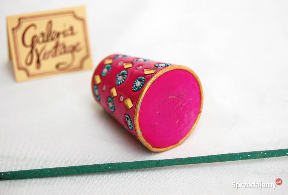 Indyjski stojak uchwyt na kadzidełka stożek róż lubelskie Lublin