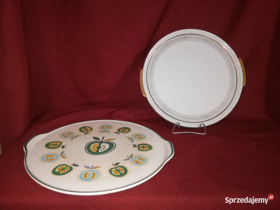 patera na ciasto sygnowana Chorzew
