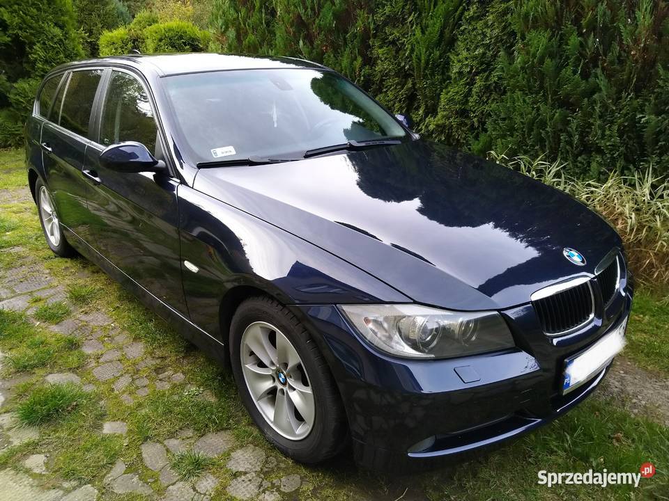 BMW seria 3 318d 20 diesel 2006 r granat zadbana światła przeciwmgielne Brenna