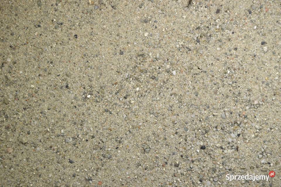 Piasek szary rzeczny płukany transport małą Kraków