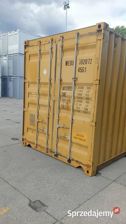 Kontener morski 12 metrowy 40 HC Pewny Kontener Magazynowanie Lublin sprzedam