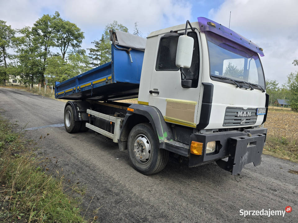 Samochód specjalny wywrotka MAN 15285 LC 267 740 267740km Rostek sprzedam