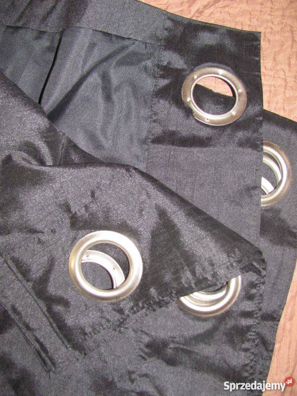 zasłony czarne zaciemniające 2 Wystrój okien lubelskie Zamość