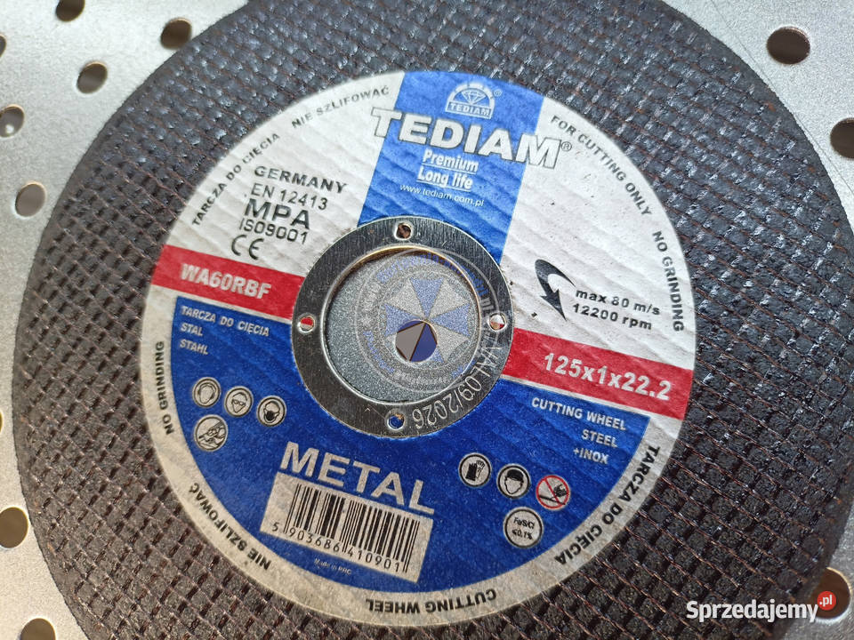 100 sztuk Tarcza do cięcia metalu i stali inox Tarcze Nowe sprzedam