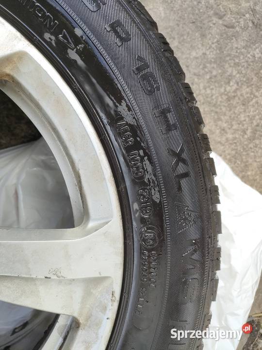 Felgi 16 z oponami zimowymi Audi Wieprz sprzedam