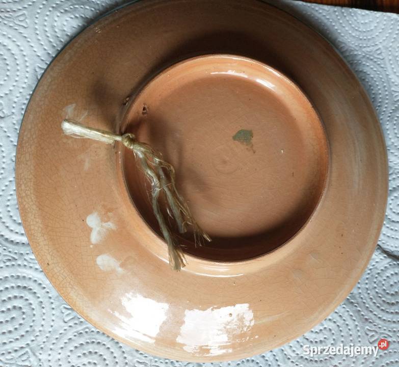 Talerze włoskie ręcznie wykonane trio Obrazki i obrazy Krotoszyn