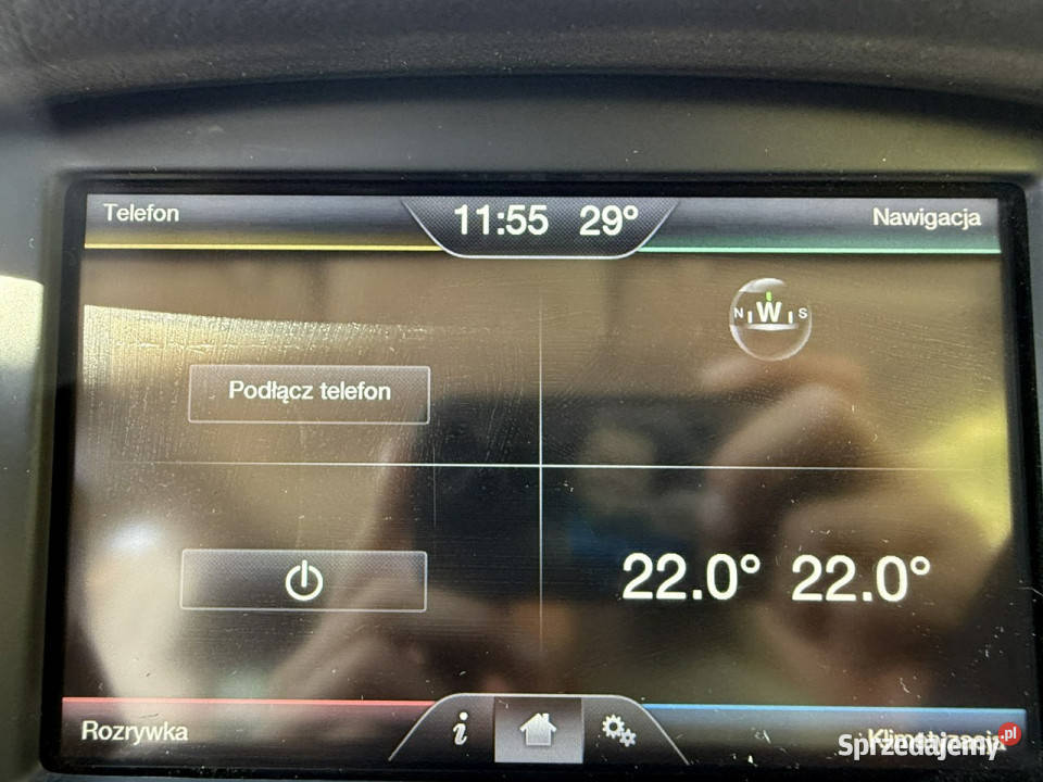 Ford Focus TIANIUM Bezwypadkowy bogato elektrochrom. lusterko wst. Focus wielkopolskie Poznań