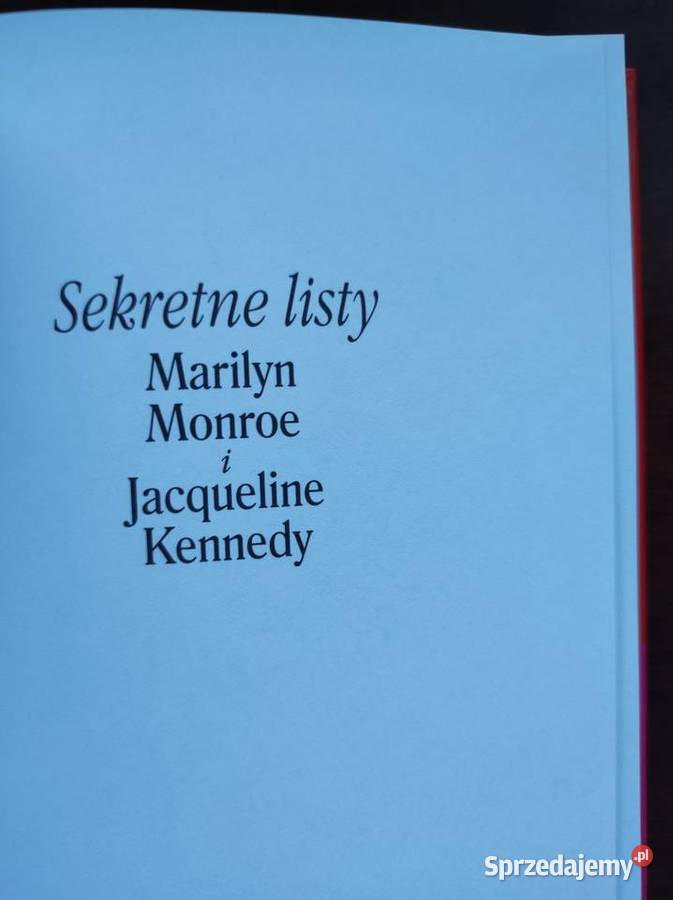 Sekretne listy Marilyn Monroe i Jacqueline Kielce